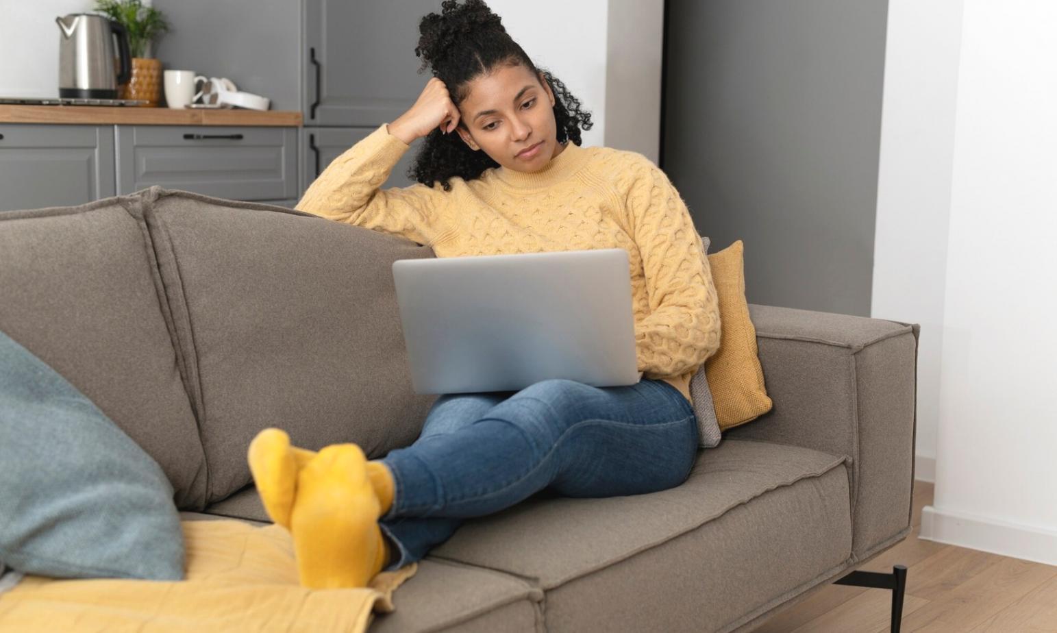 Office workspace with financial planning materials